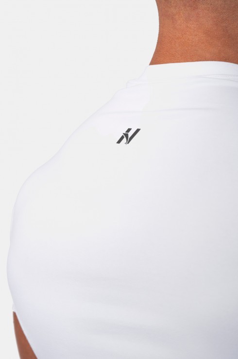 Футболка NEBBIA Minimalist Logo T-shirt 291 White