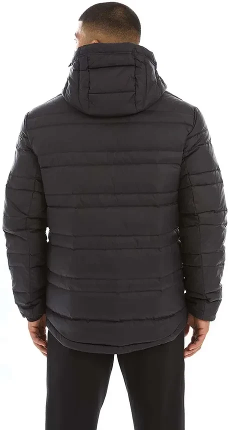 Пуховик RANK Man, PROOF-TEX Down Hooded Jacket, Black/White 1004001-002