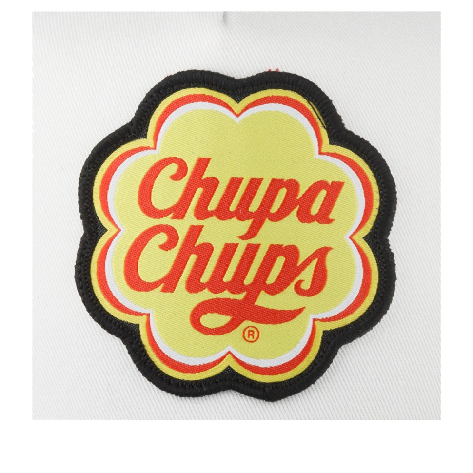 Бейсболка CAPSLAB Chupa Chups CL/CC2/1/CT/LOG2 (бел-чер) 88-558-48-00