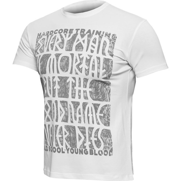 Футболка Hardcore Training Runestone White hctshirt0376