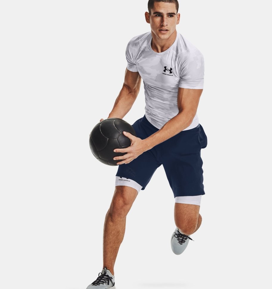 Футболка Under Armour UA HG Isochill Comp Print SS 1361514-100