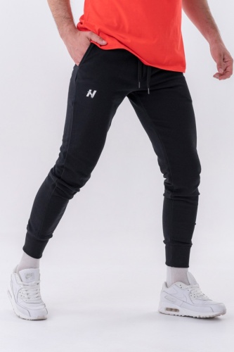 Брюки Nebbia Slim sweatpants with side pockets “Reset” 321 Black