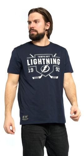 Футболка ATRIBUTIKA & CLUB Tampa Bay Lightning, син. 310620