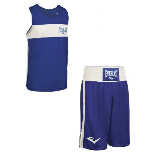 Шорты боксерские Everlast Elite Blue детские