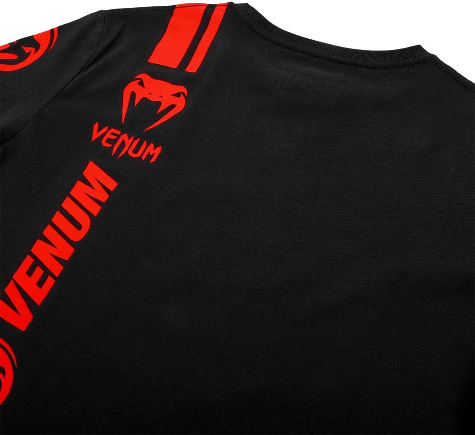 Футболка Venum Logos Black/Red 02453