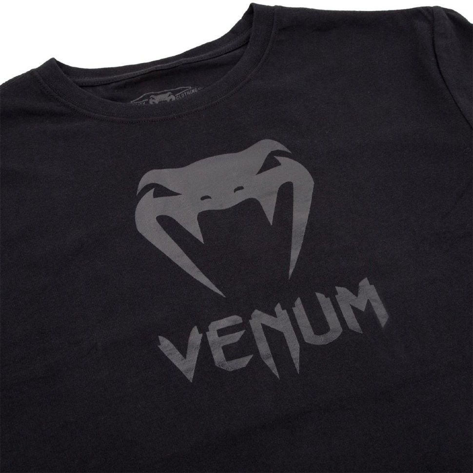 Футболка Venum Classic Black/Black 01183