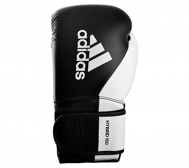 Перчатки боксерские Adidas Hybrid 150 adiH150TGчерно-белые