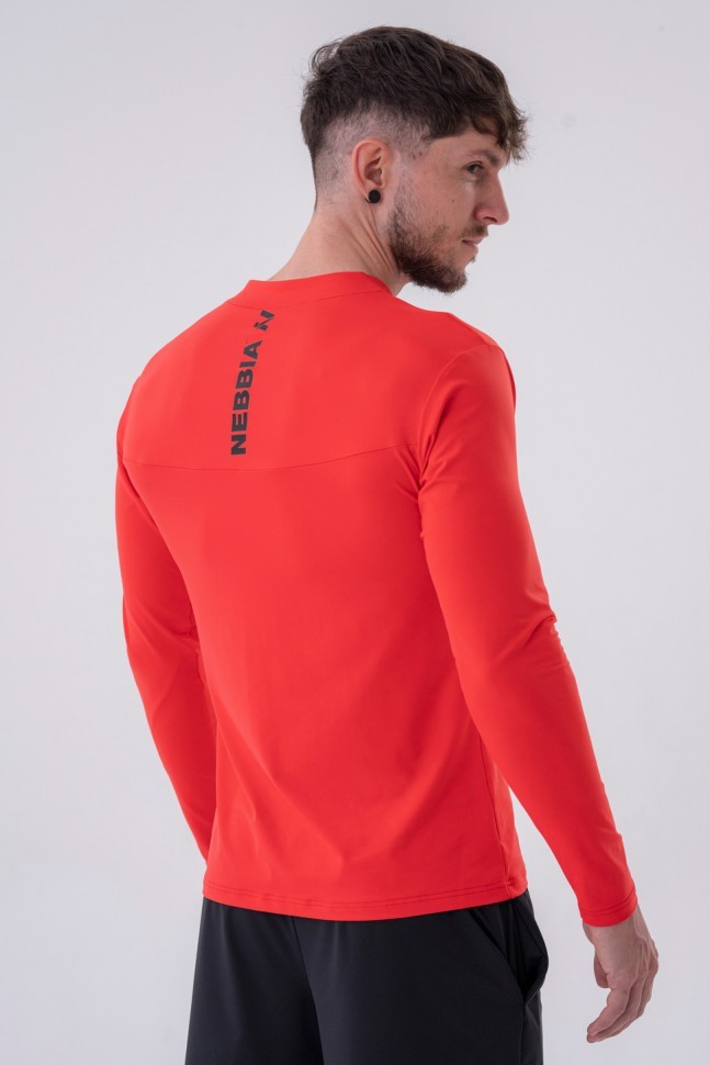 Лонгслив Nebbia Men Functional Long-sleeve T-shirt “Layer Up” 329 Red