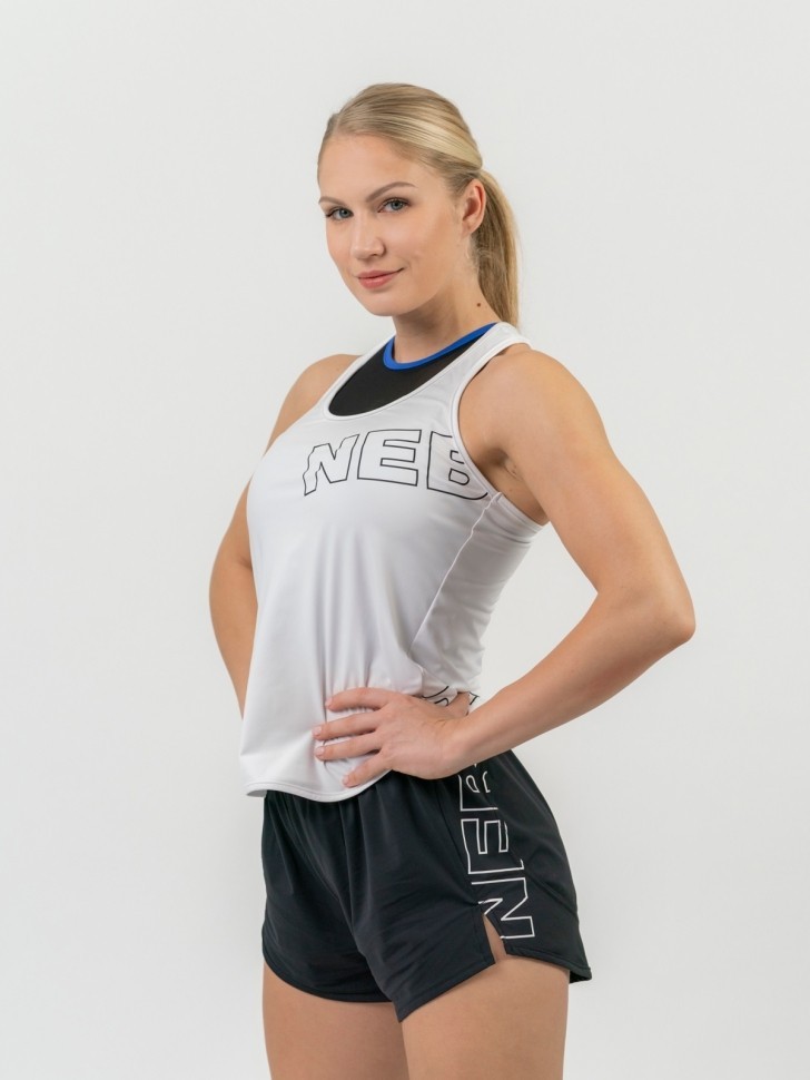 Майка Nebbia 441 tank top Raser White