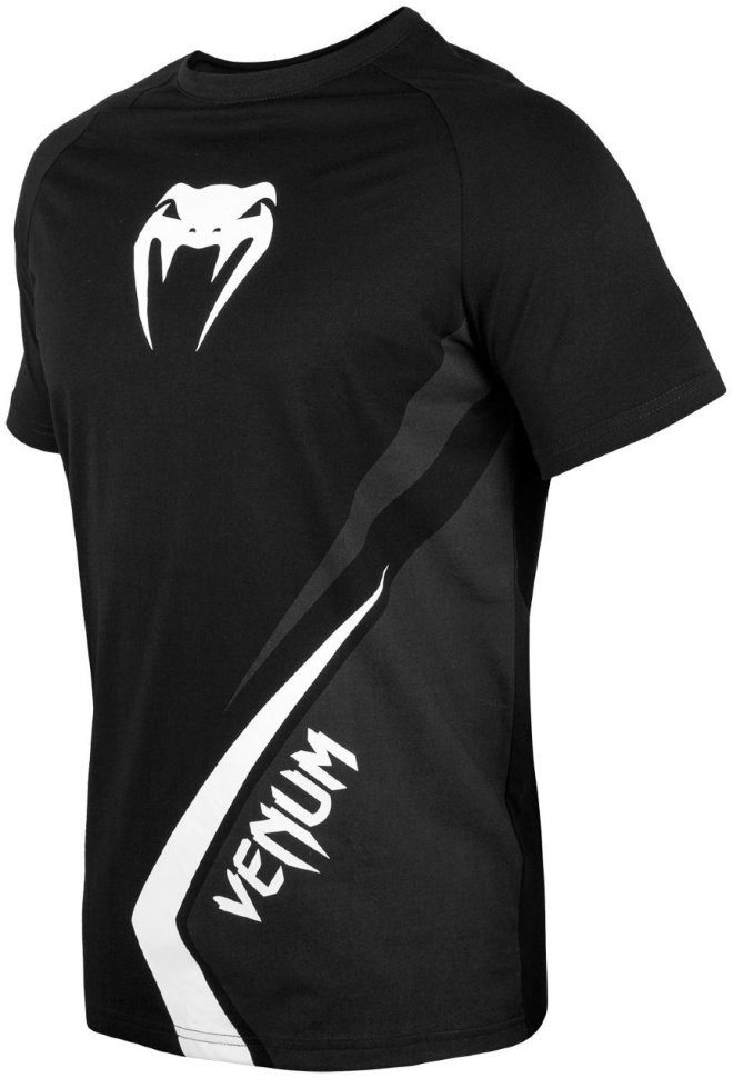 Футболка Venum Contender 4.0 Black/Grey-White 01443