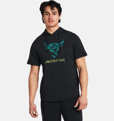 Толстовка Under Armour Pjt Rck Payoff SS Terry Hdy-BLK 1383227-001