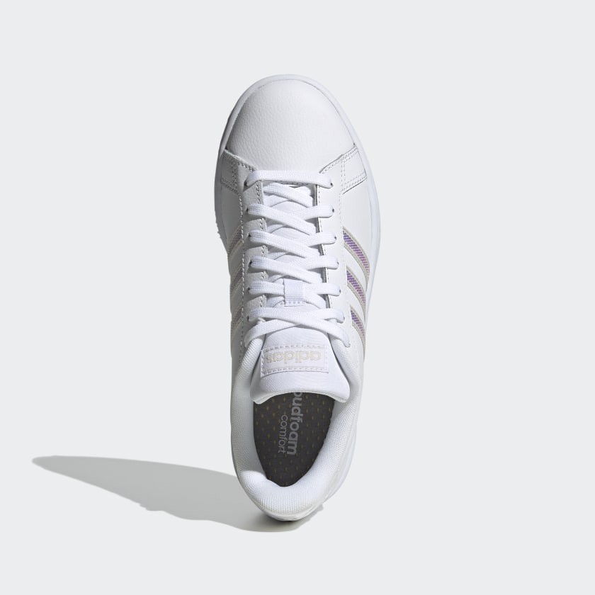 Кеды Adidas GRAND COURT     FTWWHT/ALUMIN/ALUMIN FW3734