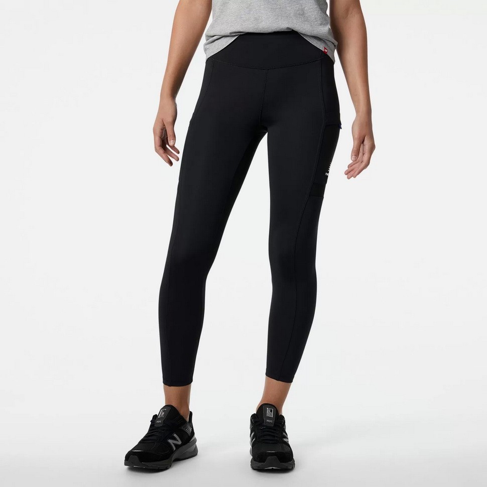 Леггинсы спортивные New Balance WP21506/BK