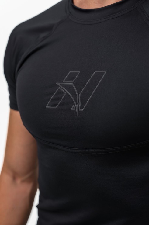 Футболка Nebbia Workout Compression T-shirt ENDURANCE 346 Black