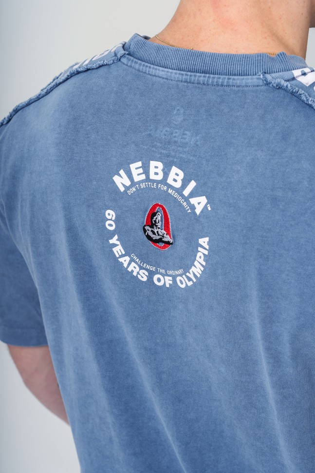 Футболка Nebbia Washed Oversized T-Shirt GOLDEN AGE 790 Blue
