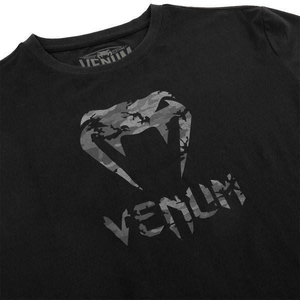 Футболка Venum Classic Black/Urban Camo 02351