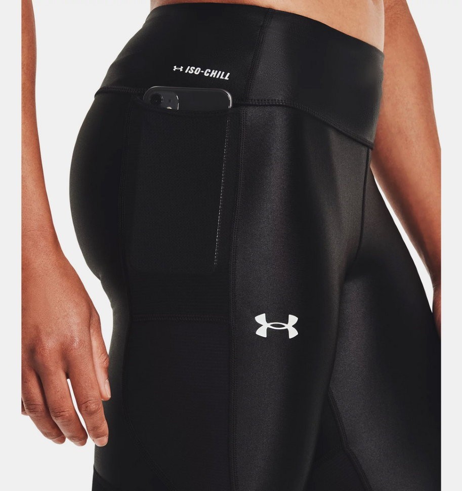 Укороченные леггинсы Under Armour UA IsoChill Run 7/8 Tight 1361364-001