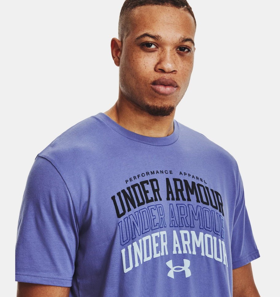 Футболка Under Armour UA MULTI COLOR COLLEGIATE SS 1361671-561