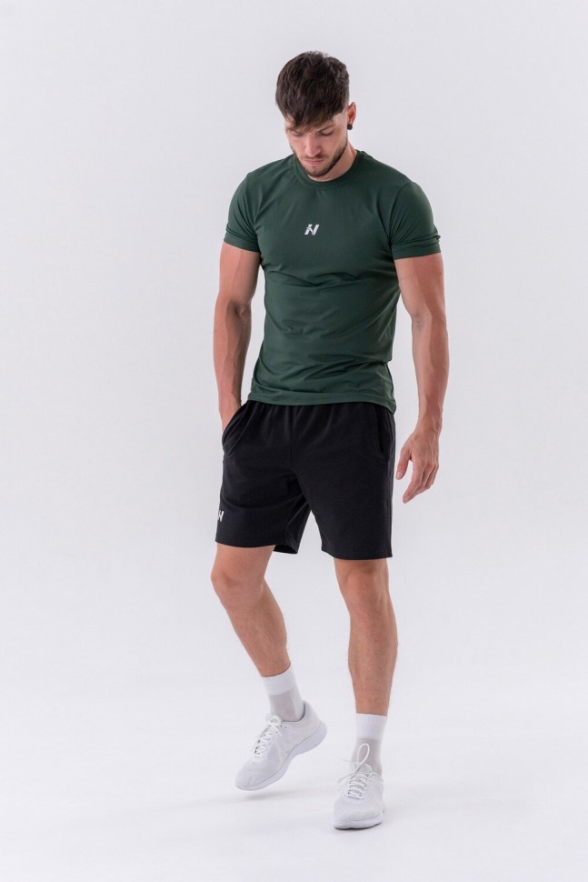 Футболка Nebbia Classic T-shirt “Reset” 327 Green