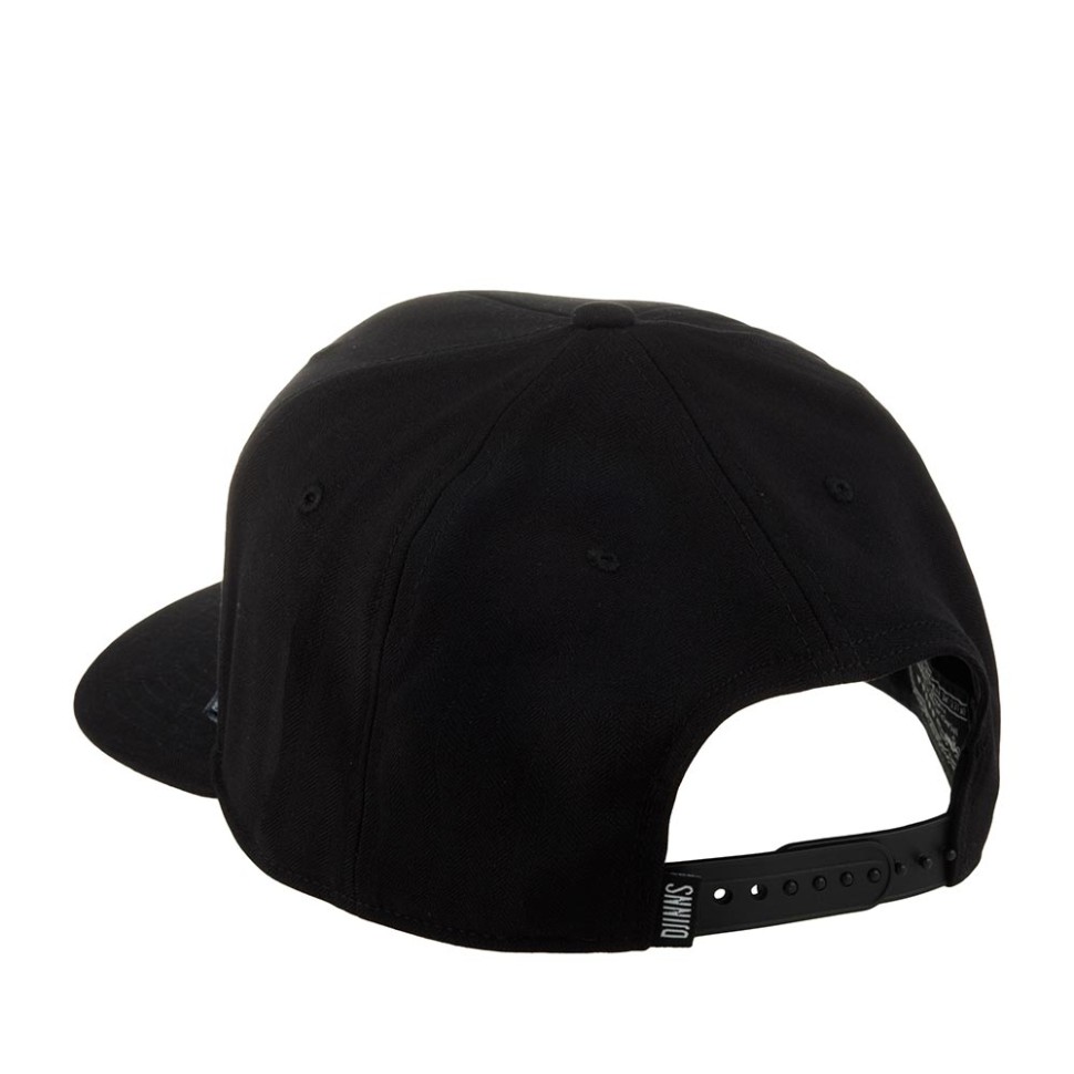 Бейсболка DJINNS 6P SB Fine Herringbone (черный) (ONE) 50-165-09-00