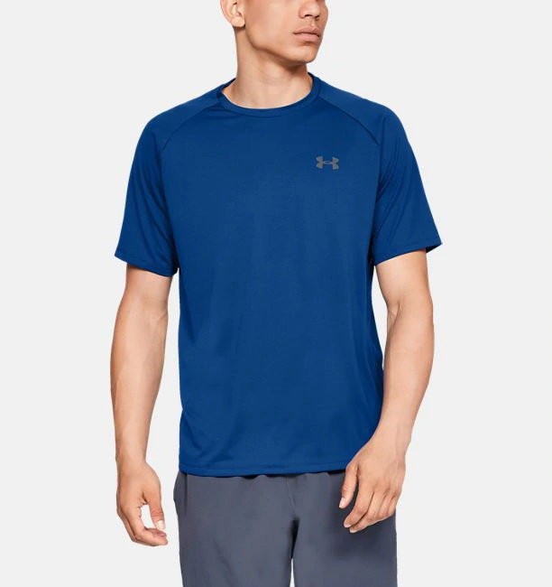 Футболка Under Armour UA Tech SS Tee Royal /  / Graphite 1326413-400