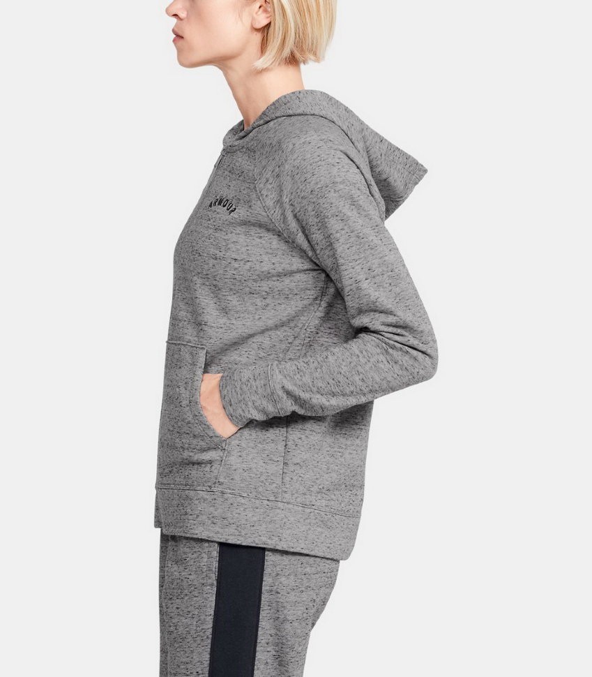 Толстовка Under Armour Rival Terry FZ Hoodie 1351810-035