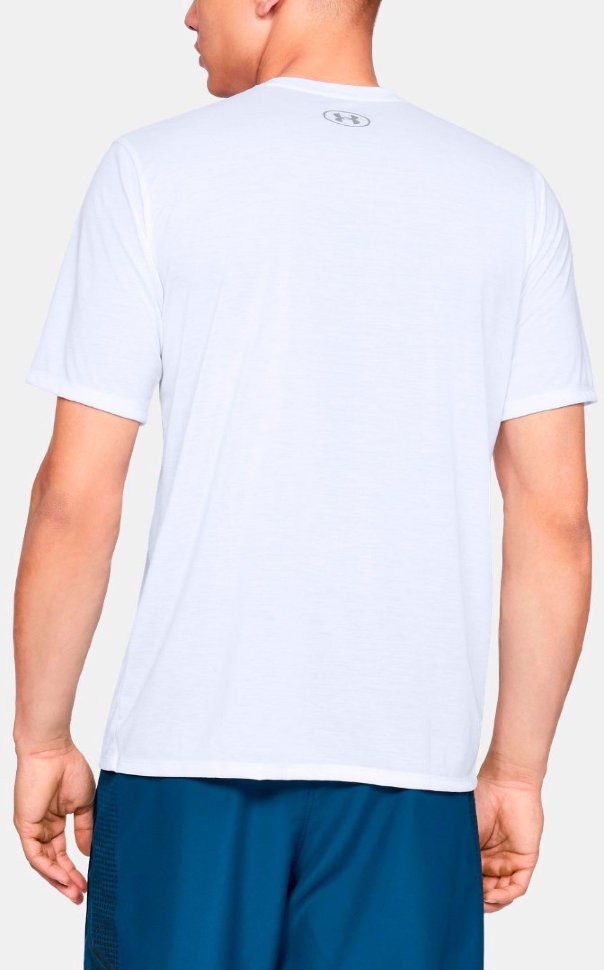Футболка Under Armour UA Threadborne SS White /  / Overcast Gray 1325029-100