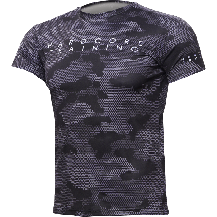 Футболка Hardcore Training тренировочная Hexagon Camo hctshirt0381