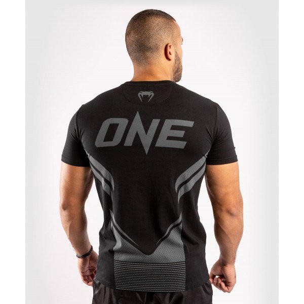 Футболка Venum ONE FC Impact Black/Black 01837