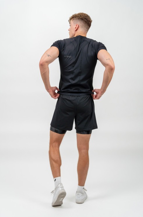 Футболка Nebbia Workout Compression T-shirt ENDURANCE 346 Black