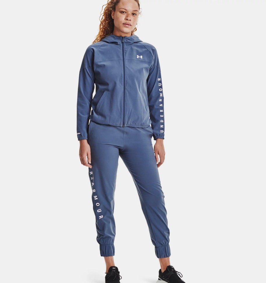 Толстовка Under Armour Woven Hooded Jacket 1351794-470
