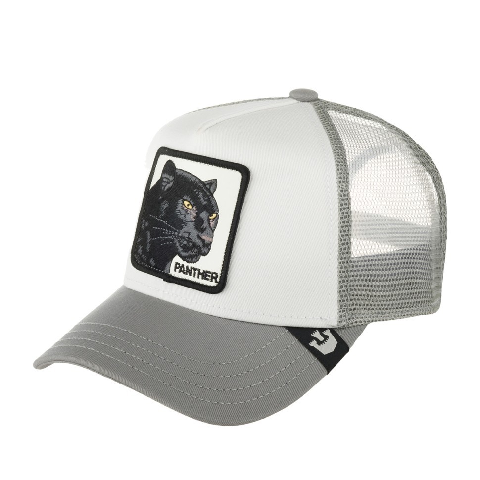 Бейсболка GOORIN BROTHERS Animal Farm THE PANTHER 101-0381 (белый серый) 91-643-50-00
