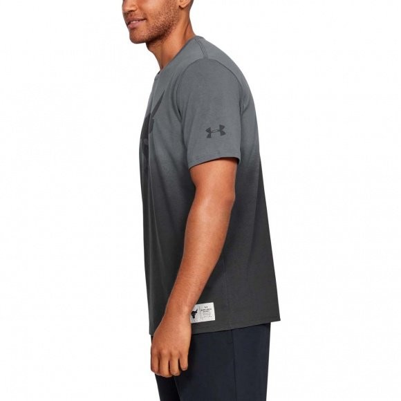 Футболка Under Armour PROJECT ROCK BULL GRAPHIC SS-GRY 1346099-012