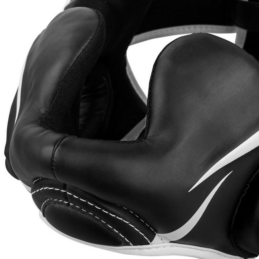 Шлем Venum Elite Headgear - Black\White 9176