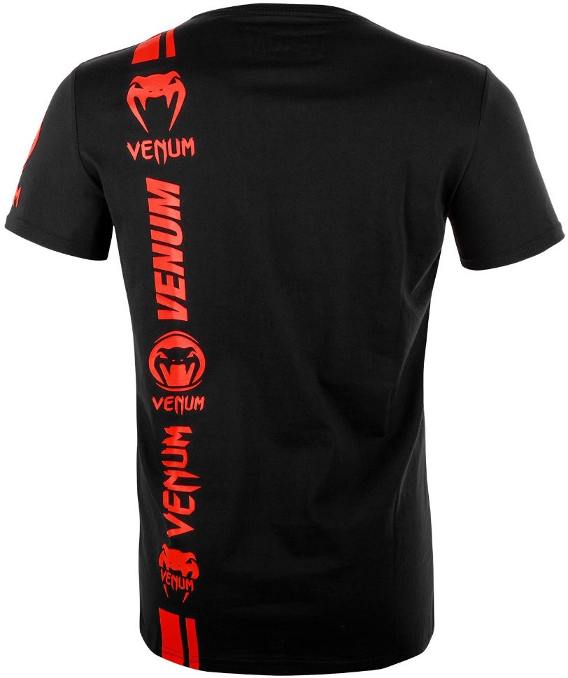 Футболка Venum Logos Black/Red 02453