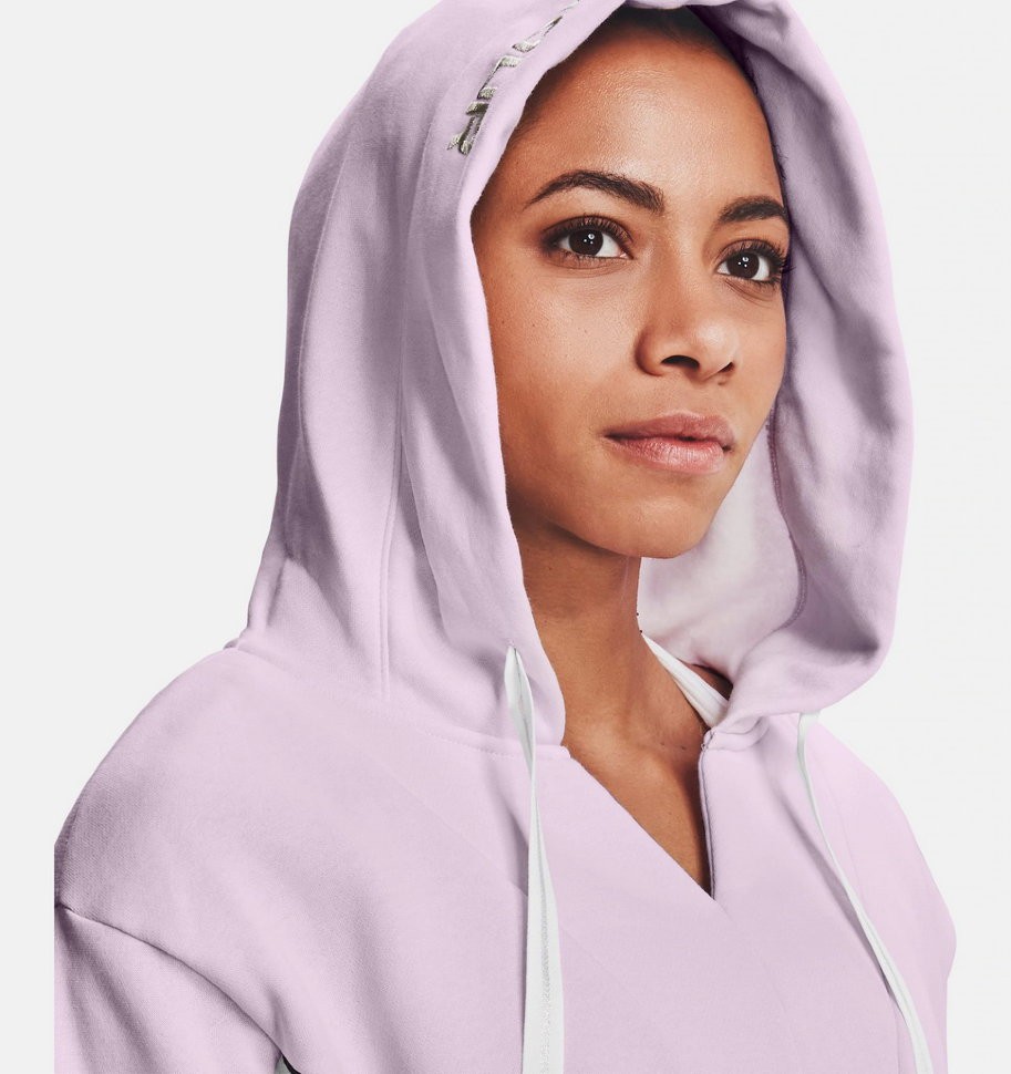 Толстовка Under Armour Rival Fleece EMB Hoodie-PPL 1362421-570