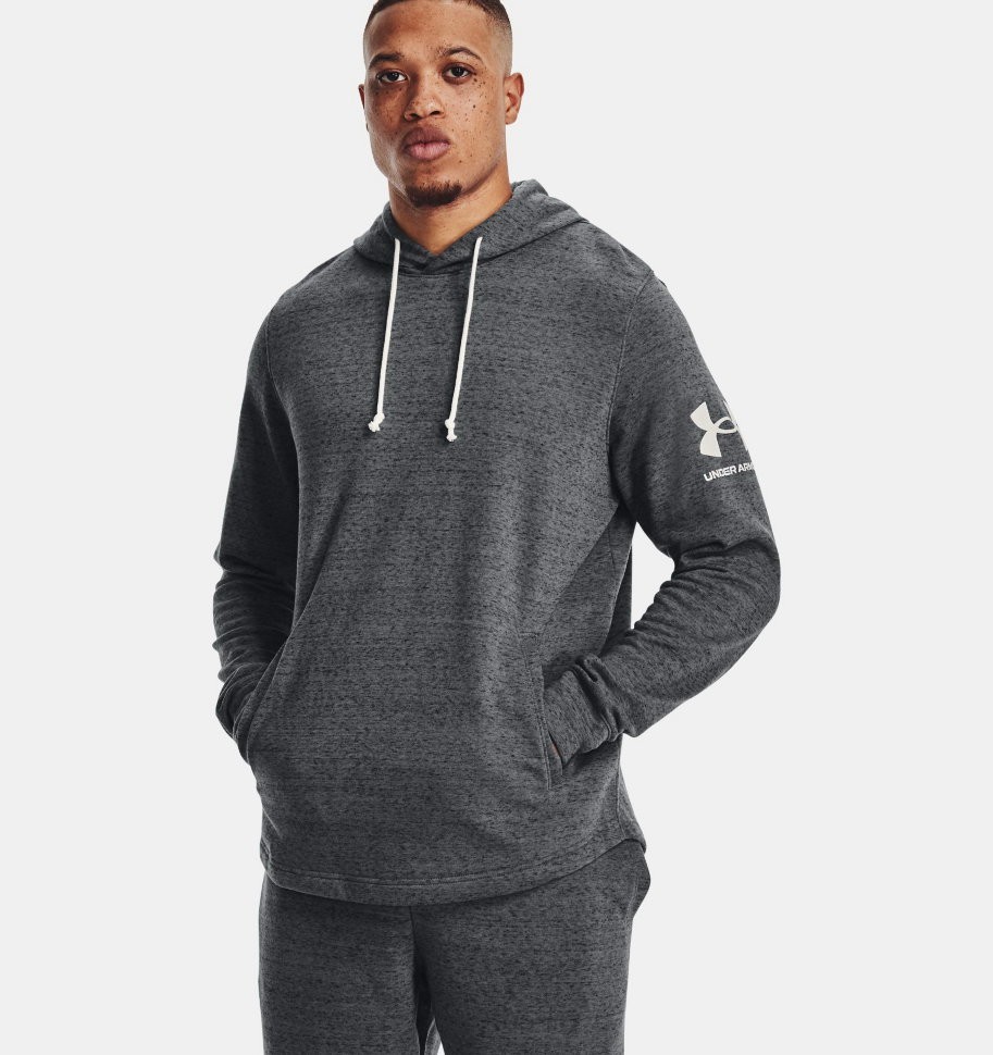 Толстовка Under Armour UA RIVAL TERRY HOODIE 1361554-012