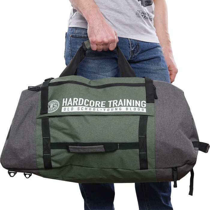 Сумка-рюкзак Hardcore Training Graphite/Olive hctbag013
