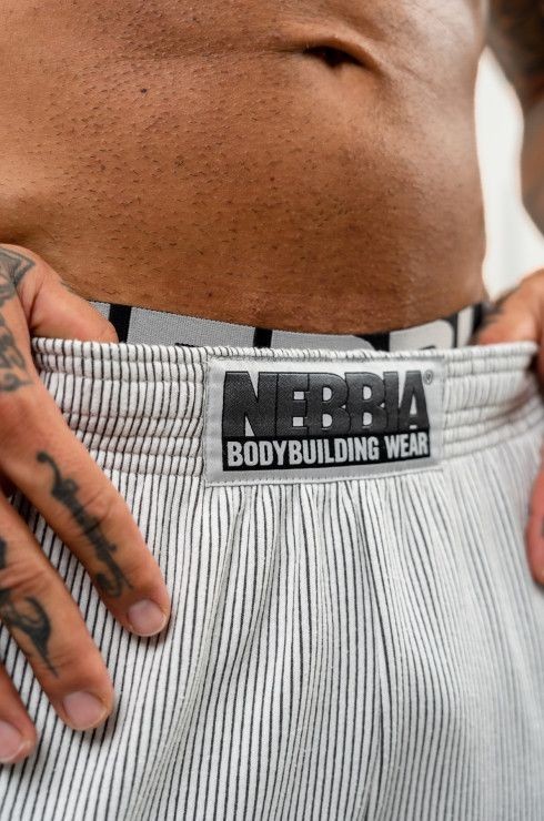 Брюки Nebbia Oversized Sweatpants SIGNATURE 702 Светло-Серый