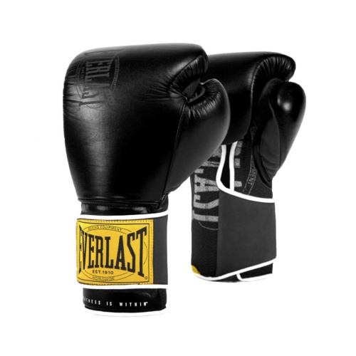 Перчатки боксерские Everlast 1910 Classic черн.