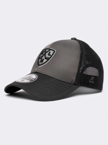 Бейсболка ATRIBUTIKA & CLUB КХЛ, серо-черн. 50925