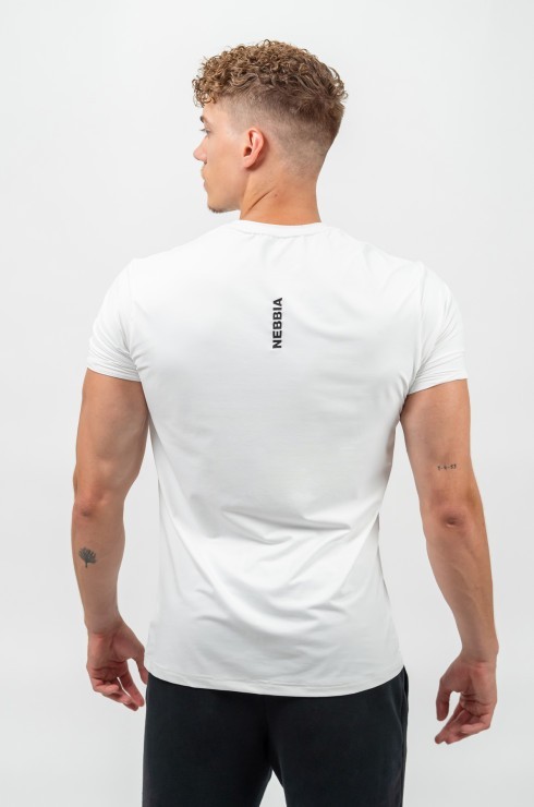 Футболка Nebbia Short-Sleeve Sports T-shirt RESISTANCE 348 White