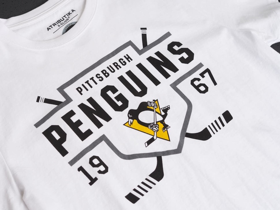 Футболка ATRIBUTIKA&CLUB Pittsburgh Penguins, бел. 31950