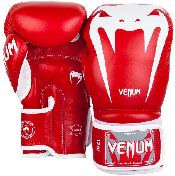 Перчатки боксерские Venum Giant 3.0 Red Nappa Leather 01337