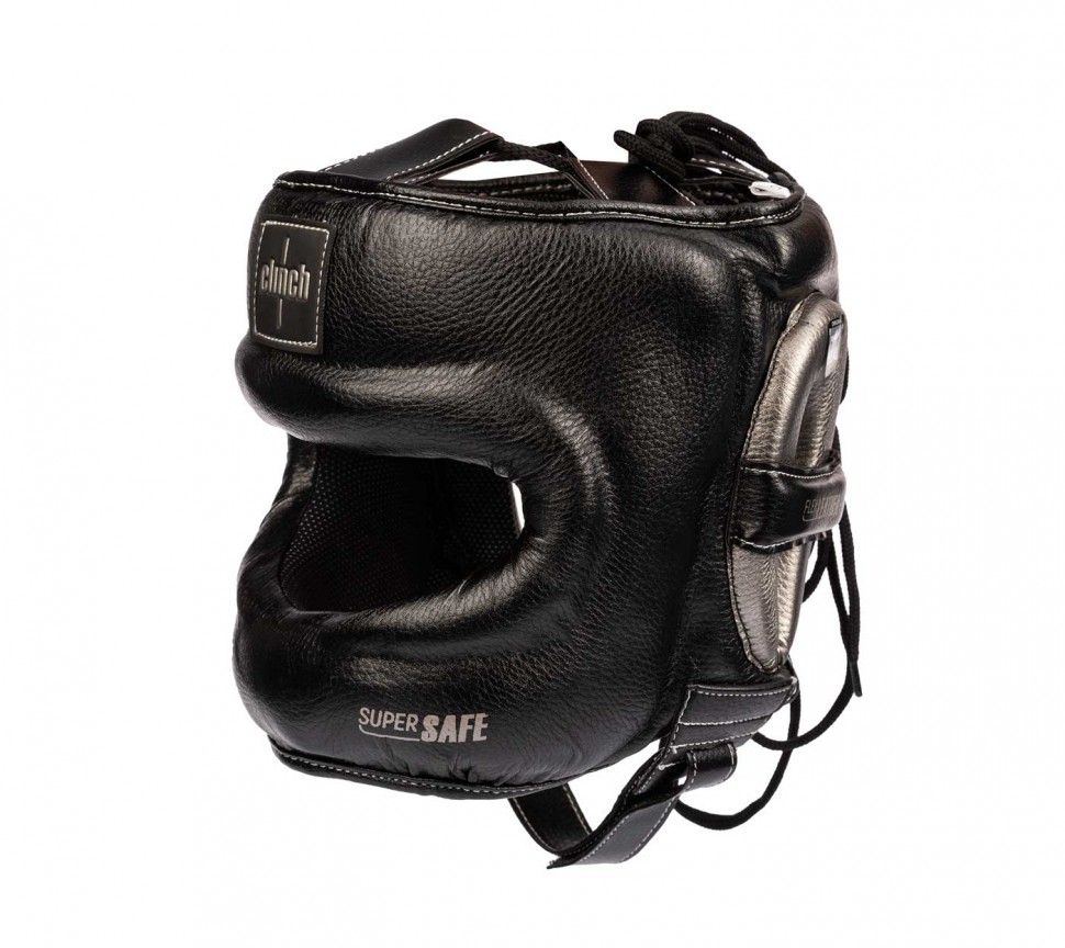 Шлем для единоборств с бампером Clinch Face Guard C149черно-бронзовый