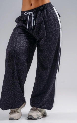 Брюки Nebbia Baggy Leopard Sweatpants PRIMAL 865 Black