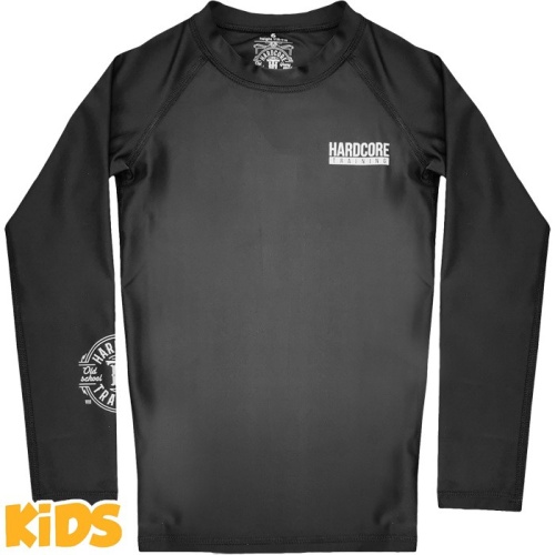 Рашгард Hardcore Training детский Black Shadow hctrash0229