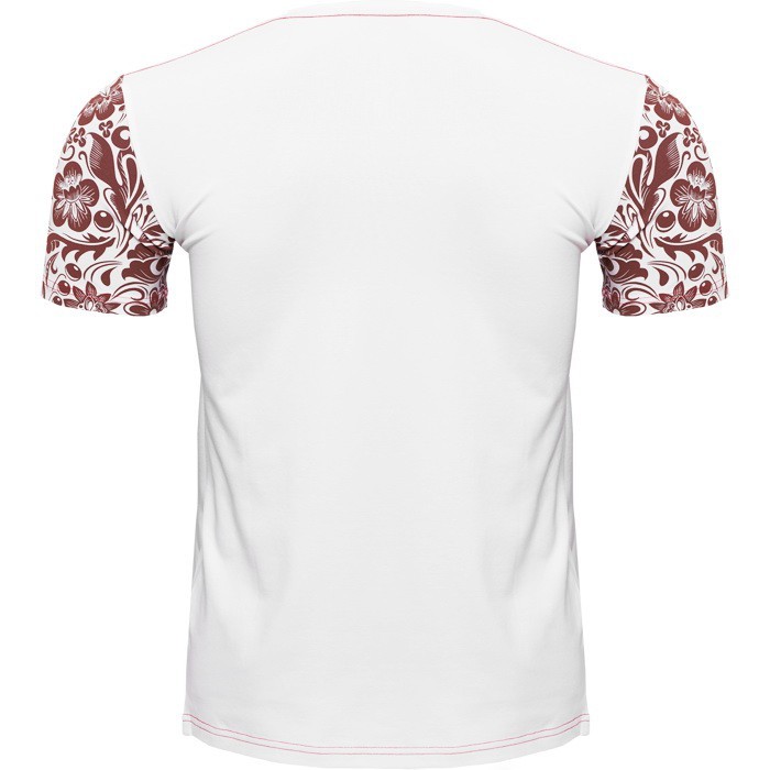 Футболка Hardcore Training Skull Folk White hctshirt0386