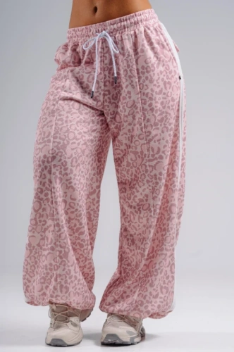 Брюки Nebbia Baggy Leopard Sweatpants PRIMAL 865 Pink