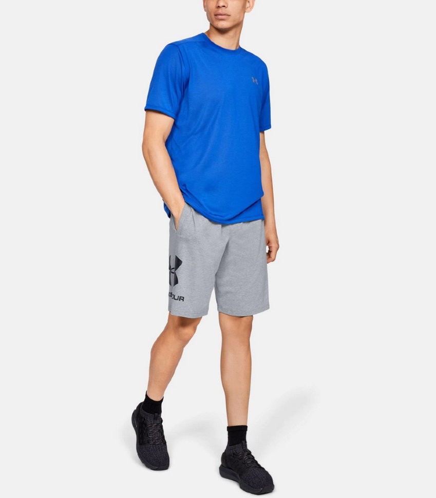 Шорты Under Armour SPORTSTYLE GRAPHIC SHORT Steel Light Heather /  / Black 1329300-035